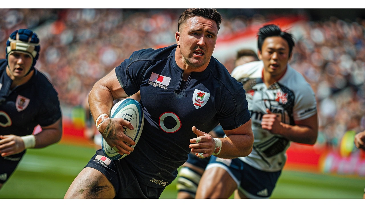 England Rugby Union Dominates Japan with Eight Tries in Impressive Triumph