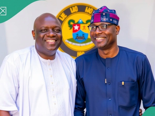 Nigerians Celebrate Ambode's Visit to Sanwo-Olu: A New Era for Lagos Politics