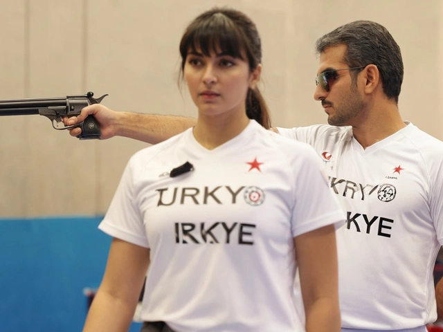 Olympic Shooter Yusuf Dikec Captures Hearts with 'Pulp Fiction' Resemblance Amid Stellar Performances