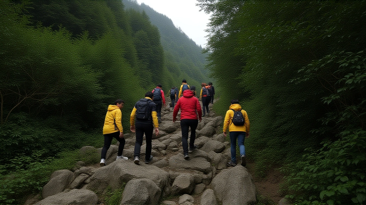 Tourist Survives 130-Foot Cliff Fall After Selfie at China's Huaying Mountain